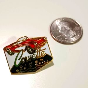 Corvette Diner Bar & Grill 1990's Souvenir Pin